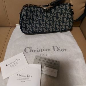 Vintage Christian Dior Charm Shoulder Bag